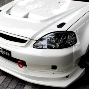 0*M様 シビック タイプR EK9 EK4 EK3 ホンダ純正 スポイラー リ CIVIC EK9 Front Under Spoiler | M&M HONDA Online shop