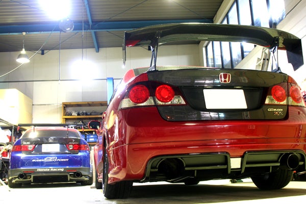 CIVIC FD2 Carbon GT Wing Type 01/02