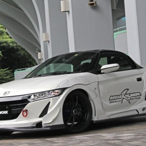ホンダS660後期Front.ver Tシャツ S660 【M's】ホンダ S07A (2015y-) lb☆nation SSX-660R サイド